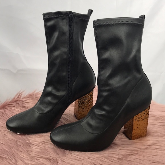 Haven Electroplated Heel Sock Boot - Picture 3 of 8